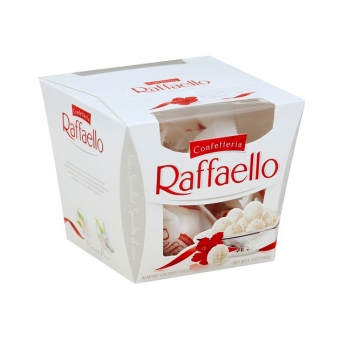 Конфеты Raffaello с миндальным орехом 150г.