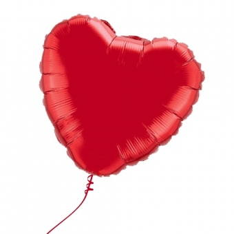 Воздушный шар - сердце, с гелием